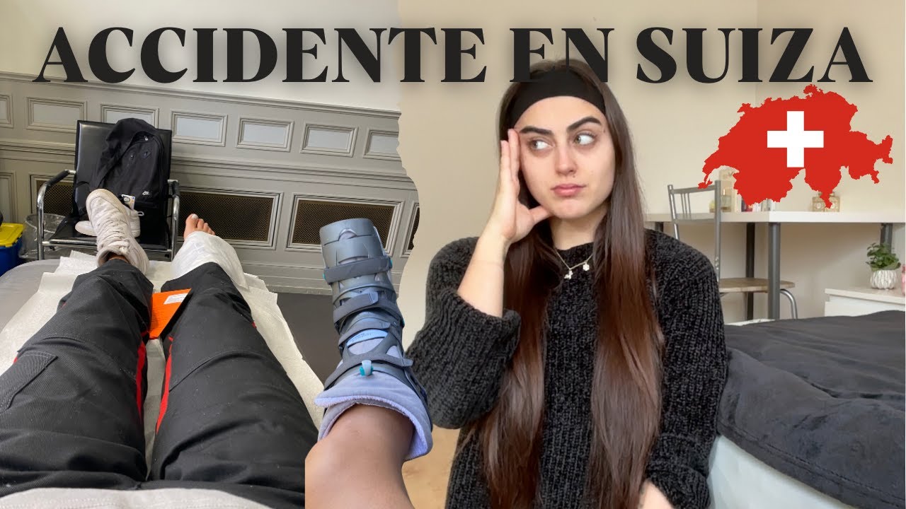 Como me rompí el pie trabajando en Suiza