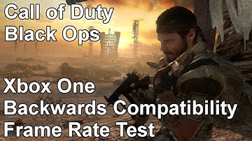 Call of Duty Black Ops Xbox 360 vs Xbox One Backwards Compatibility Frame Rate Test