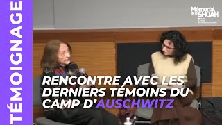 Rencontre avec les derniers témoins du camp d’Auschwitz