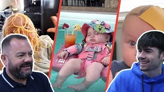 British Family React! 50 Funniest Babies On The Internet 👶