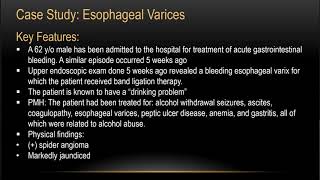 Liver Cirrhosis & Esophageal Varices Case Studies
