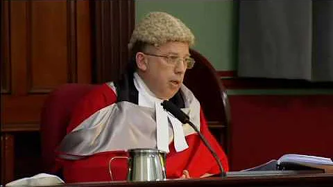 Justice Robert Beech-Jones Hands Down Sentence to ...