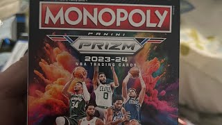 Monopoly Panini Prizm 2023-24 opening 3 packs