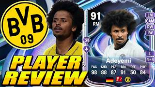ADEYEMI IS LIGHTNING FAST… ⚡🔥 91 Answer The Call Adeyemi Review! 91 Karim Adeyemi Player Review!