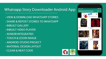 Whatsapp Story Dowloader Android App with Admob Integration | Codecanyon Scripts and Snippets