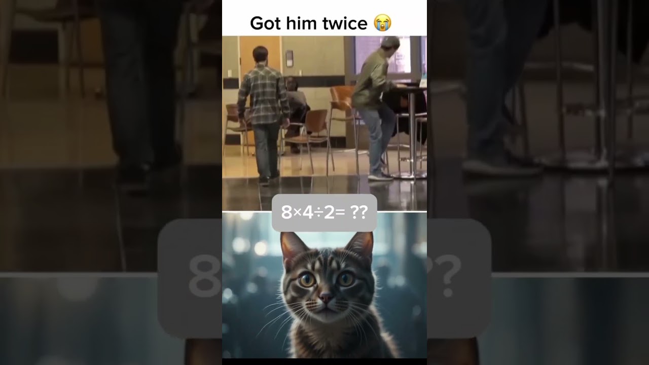 Bro’s trust issues with chairs just went to level 100 💀 