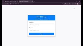 UJIAN TENGAH SEMESTER (UTS) PEMROGRAMAN WEB FRAMEWORK​iKeuangan Multi-Perusahaan "Global-Finance" Profile