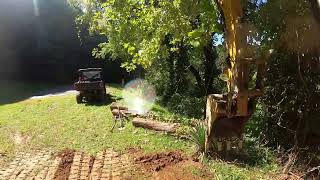 Finishing The Digging Job