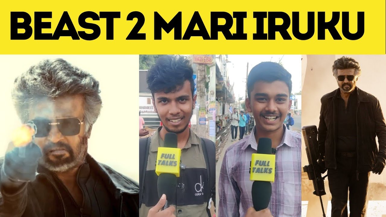 JAILER - Official Show Case |Jailer Trailer Public Reaction | Jailer Trailer  | Thalaivar |