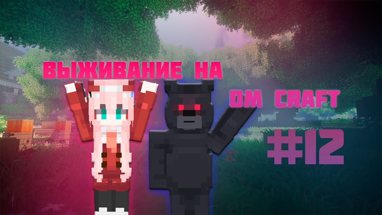 ВЫЖИВАЕМ НА ПРИВАТНОМ СЕРВЕРЕ DM CRAFT! №12