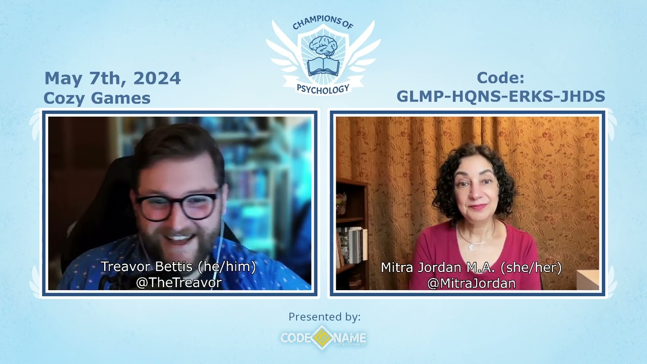 Cozy Games | Champions of Psychology | Idle Champions | Talk Shows & Podcasts