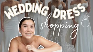 COME WEDDING DRESS SHOPPING WITH ME !!!