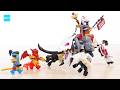 レゴ ニンジャゴー ジルヴァーとドラゴン・ビースト 71863 ／ LEGO NINJAGO Zilvar and Grimtak the Dragon Beast Speed build