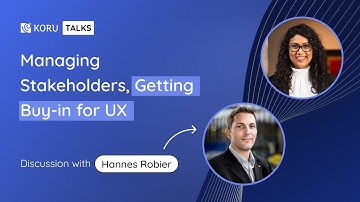 How To Get Buy-In for UX And Manage Stakeholders | Interview with Hannes Robier