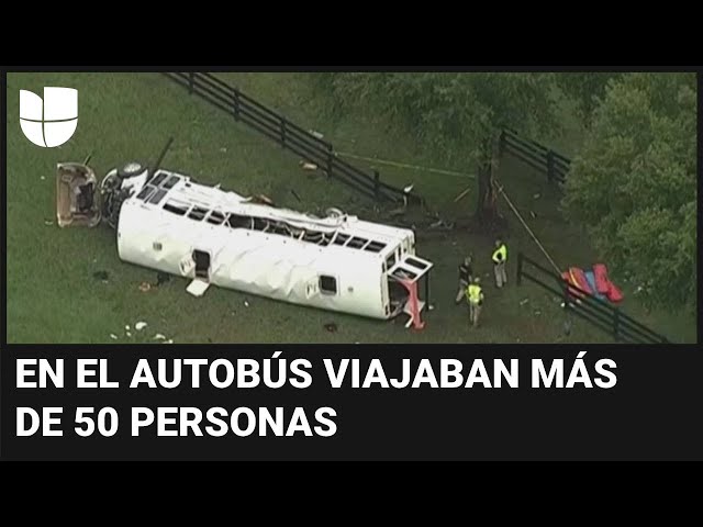 Al menos ocho muertos deja un accidente de autobús con trabajadores migrantes en Florida