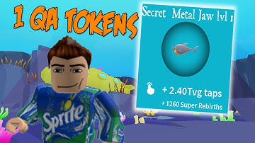 *INSANE* How I GOT 1QA SR Tokens *Without Gamepasses* In Tapping Simulator