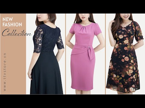 TOP 10 Mẫu Đầm Dự Tiệc Đẹp Nhất - Thời Trang Trung Niên 2020
