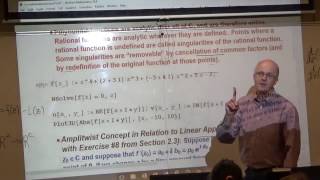 Intro Complex Analysis, Lec 15, Review Analytic Functions, Amplitwist Concept, Harmonic Functions