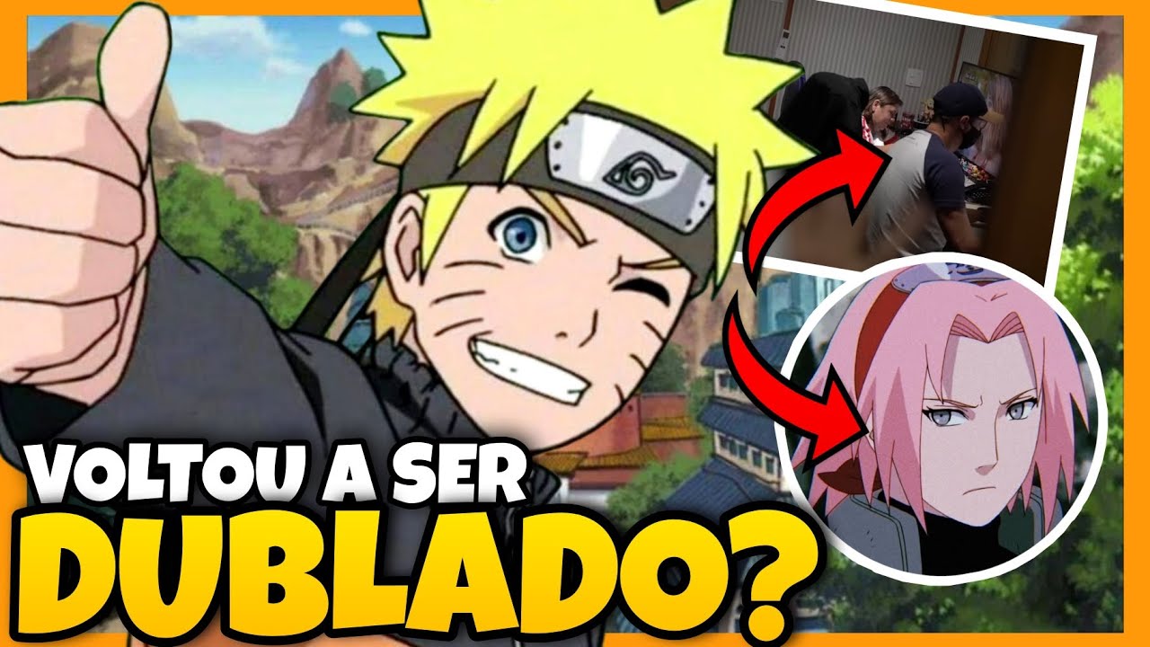 FINALMENTE! NARUTO SHIPPUDEN VAI SER DUBLADO?! DUBLADOR DEIXA VAZAR e  DUBLAGEM PODE SER ANUNCIADA 😲 