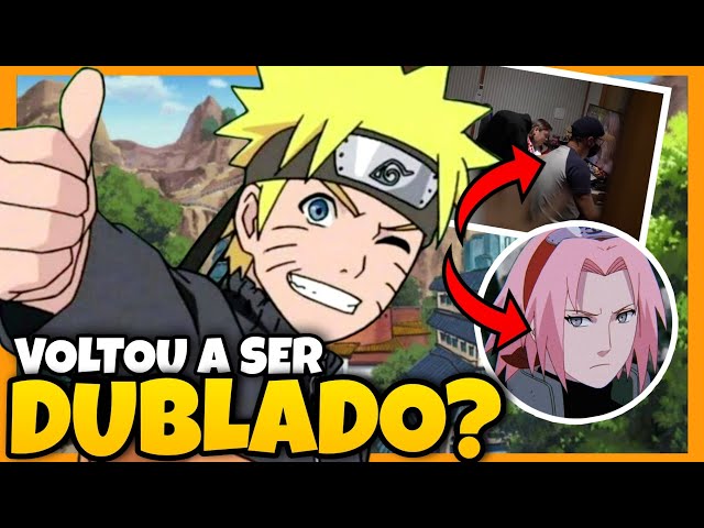 FINALMENTE! NARUTO SHIPPUDEN VAI SER DUBLADO?! DUBLADOR DEIXA VAZAR e  DUBLAGEM PODE SER ANUNCIADA 😲 