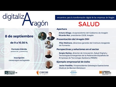 Digitalización Aragón: Salud