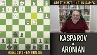 Thumbnail for Great Nimzo-Indian Games: Kasparov vs Aronian