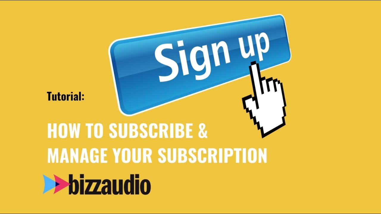 How to Subscribe & Managing Your Subscription - YouTube