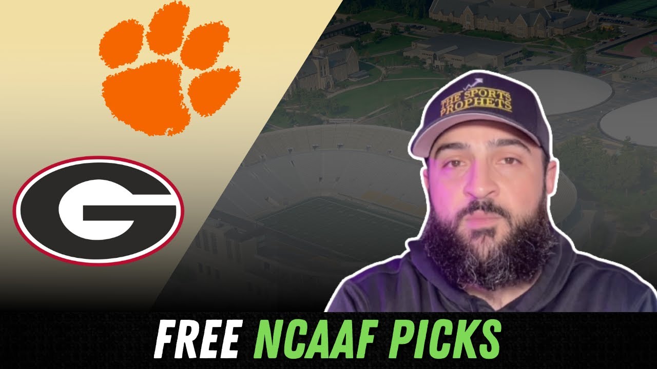 College Football Week 1 | Free Pick and Prediction | Clemson vs Georgia ...