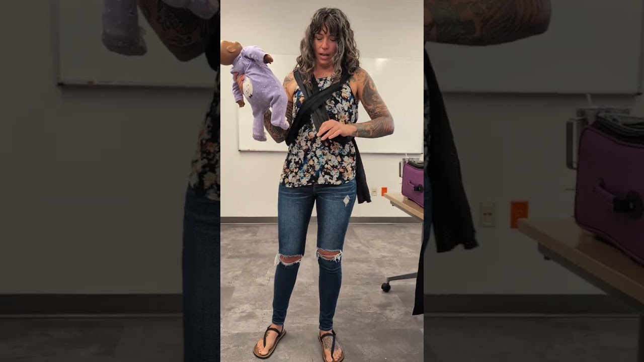 How to use the Momcozy mesh ring baby carrier