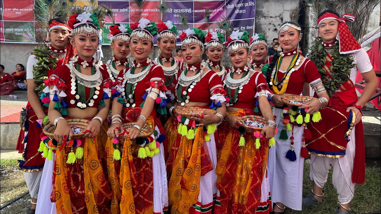 JHUMRA DANCE // MARIGOLD ENGLISH BOARDING SCHOOL // WINNERS🏆🥇🎖️@SANJAY_GURUNG7
