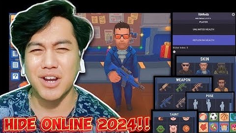 HIDE ONLINE V4.9.11 LATEST MOD 2024! UNLOCK ALL CHARACTER! UNLIMITED AMMO RESPAWN! AUTO WIN!