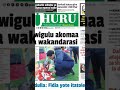 HAYA HAPA MAGAZETI YA LEO APRIL 20 2026 