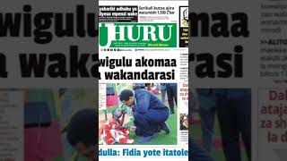 HAYA HAPA MAGAZETI YA LEO APRIL 20,2026