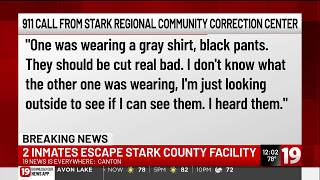2 inmates escape Stark County facility