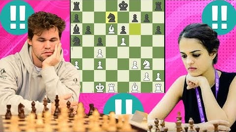 Hero Magnus Carlsen vs Tania sachdev  8