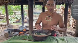 How to make fa’alifu fa’i or green bananas with coconut milk