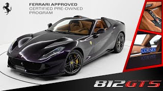 Ferrari 812GTS 2023MY 認定中古車 エンジン音あり（車体末尾