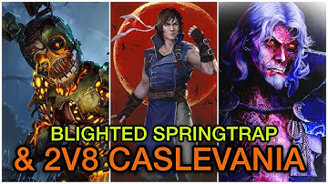 BLIGHTED SPRINGTRAP REVEALED & 2V8 REWARDS & COSMETICS!! | Dead by Daylight 