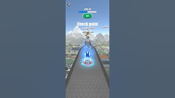 rolling ball sky escape 3d game 🏀🏀🏀🏀 android iOS all levels #rollingball3d #shorts