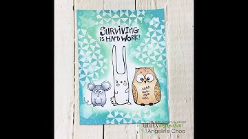 Unity Quick Tip: Distress Oxide Embossed Background