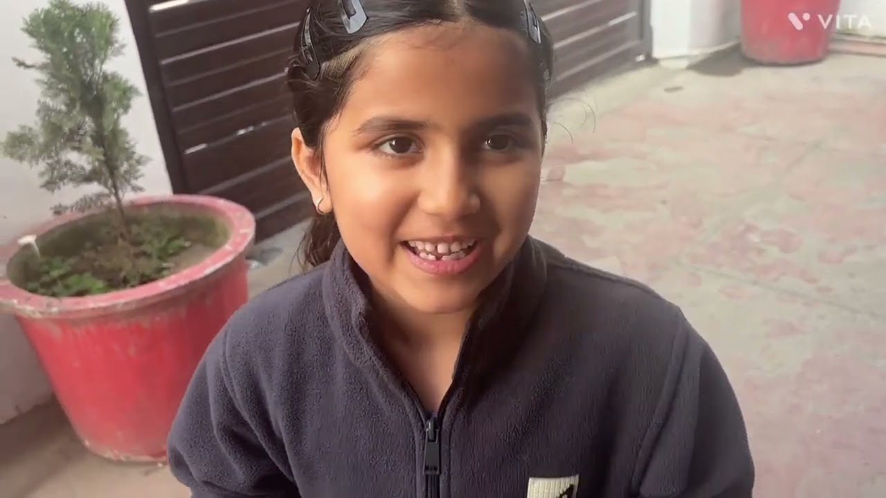 आज gaurvi को मिला surprise जिसे देख रो पड़ी 😜😜🤓