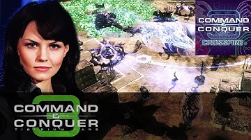 🔴⁴ᴷ⁶⁰ C&C 3 CROSSFIRE Mod | Scrin vs GDI | Coastline | Hard AI