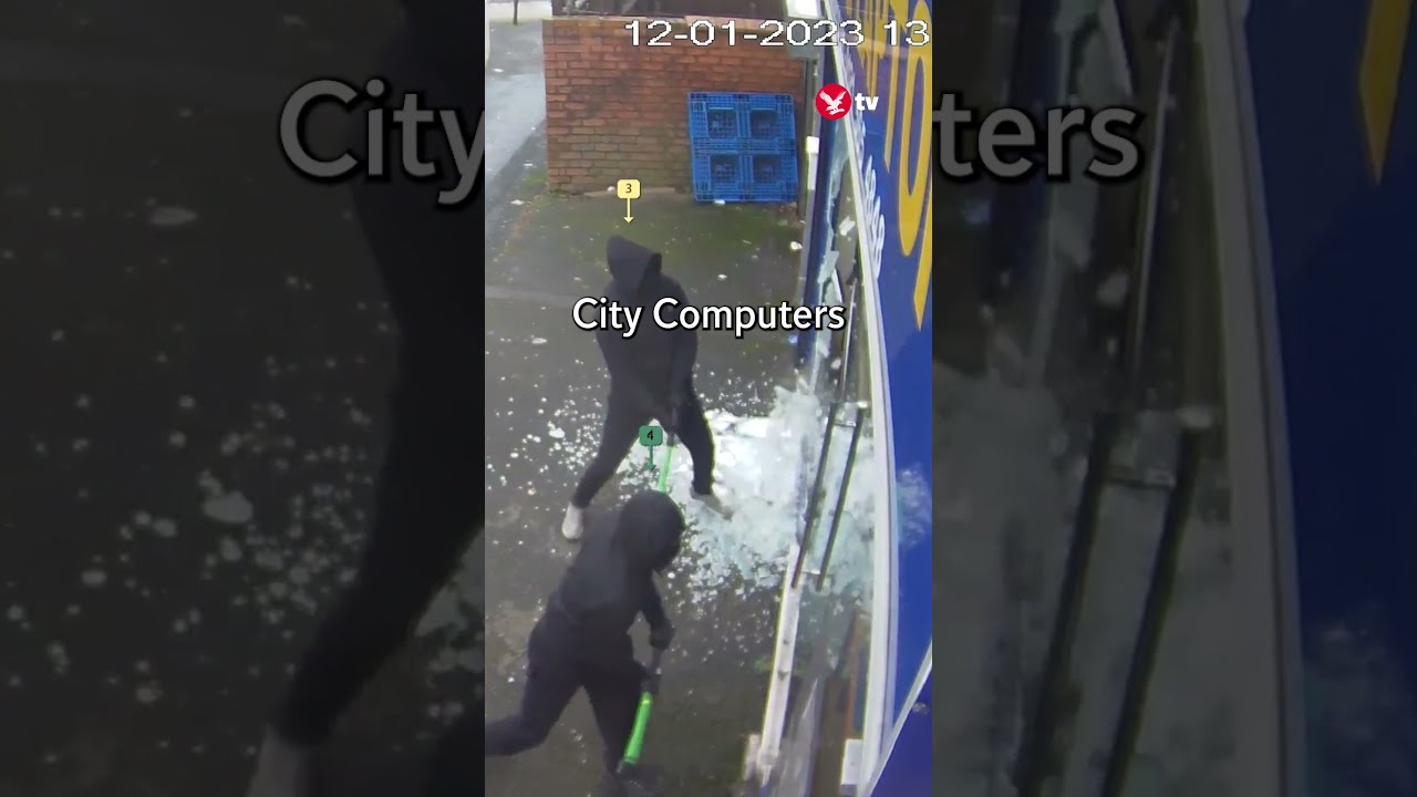 Armed Masked Men Storm West Midlands Shop Crime Shorts