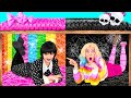 ベッドの下の秘密の部屋と Wednesday Addams | 面白いシチュエーション そして失敗する TeamTeen Challenge