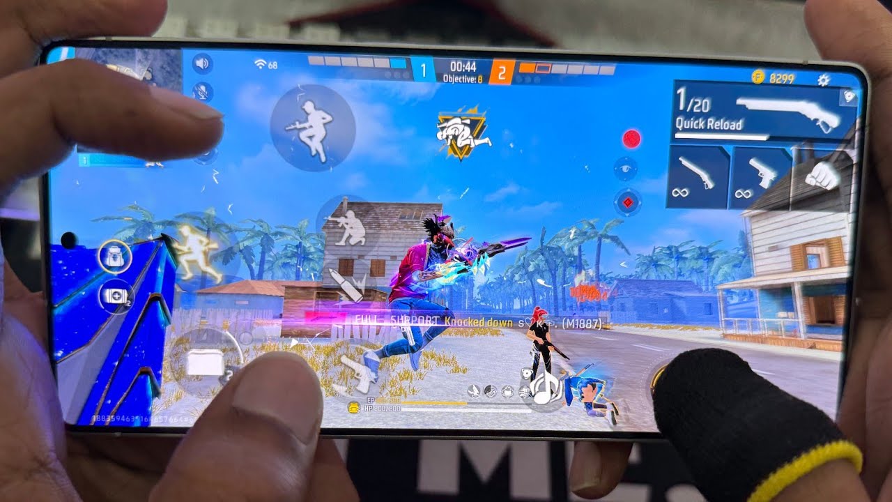 Распаковка SAMSUNG Galaxy S25 Ultra 🎁 Freefire Handcam⚡