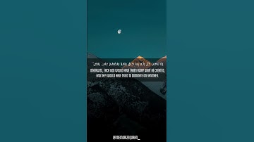 ما اتخذ الله من ولد و ما كان معه من إله - سورة المؤمنون - يوسف العيدروس