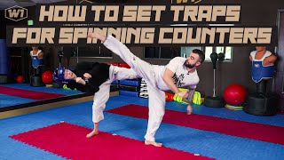 How to Set Up Traps for Spinning Counter Attacks | Taekwondo Sparring Tips