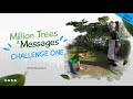 Challenge one  million trees  messages  one family one tree  3d animation save the environment