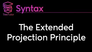 [Syntax] Expletives and Extended Projection Principle (EPP)