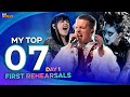 Eurovision 2024  first rehearsals day 1  my top 7